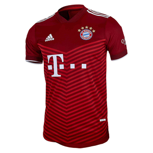 拜仁慕尼黑21-22赛季主场球员版球衣,连6号基米希等印字,gm5308