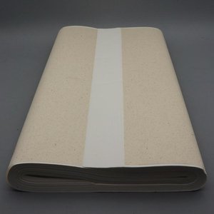 包邮 安徽泾县三尺生宣纸毛笔书法国画专用练习手工宣纸50*100cm