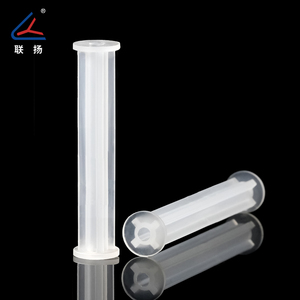 联扬 JZ尼龙空心胶柱塑料绝缘柱主板 固定柱 透明 垫柱间隔柱