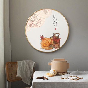 餐厅中式创意挂画