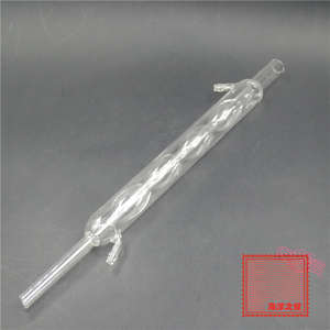 球形冷凝管200/300/400/500/600mm高硼硅冷凝器回流装置蒸馏萃取装置