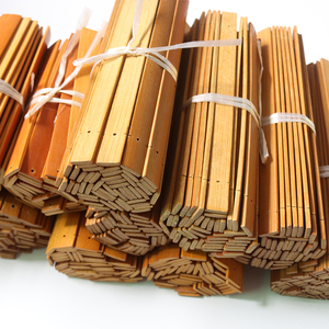 手工diy编线竹简原材料空白竹片学生儿童美工作业古代竹书卷制作