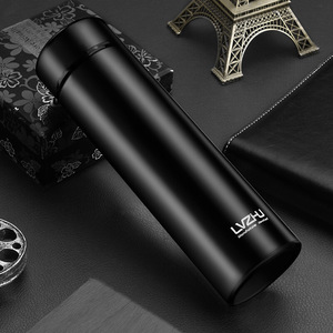 绿珠水杯带滤网304不锈钢保温杯高档车载真空商务男女士泡茶杯子