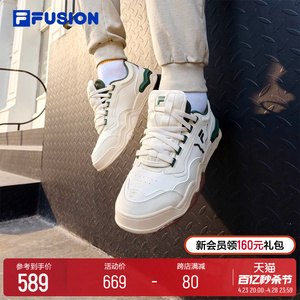 FILA FUSION斐乐潮牌KICK男鞋板鞋时尚百搭运动休闲鞋潮流踢板鞋