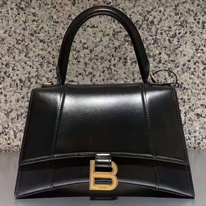 b家包包沙漏包鳄鱼纹b字母女包真皮斜跨手提小包复古时尚凯莉包