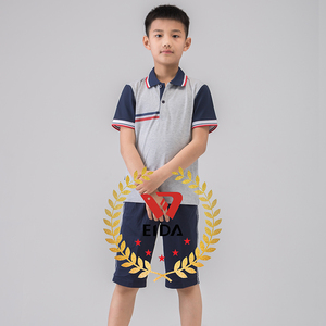 潍坊高新区北海小学夏季校服整套威达学生装