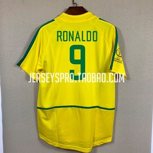 大罗纳尔多巴西复古球衣 RONALDO Brazil WC 2002 Retro Jersey