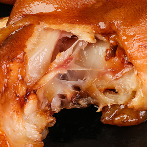 东北特产辽宁凌源高老九烧鸡熟食五香即食猪手猪蹄422g*4个顺丰