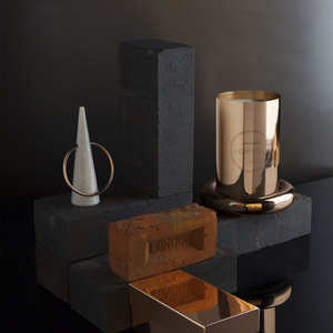 现货tom dixon英国设计限量大理石黄铜高颜值轻奢灭烛罩蜡烛烛盖