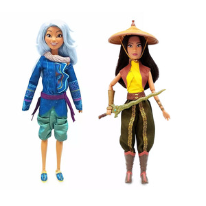 代购美国迪士尼正版 寻龙传说raya拉雅经典娃娃 女孩玩具娃娃