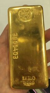 金砖金条1000克