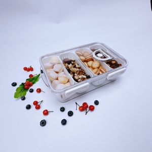 保鲜盒家用大号冰箱收纳盒厨房分隔带盖葱姜蒜计时保鲜盒