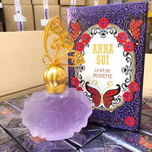 anna sui安娜苏波西米亚/紫蝶恋/蝴蝶/蝶之恋女士香水75ml精装