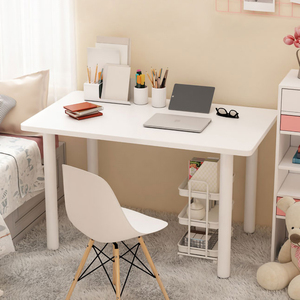 女生卧室桌子 简易书桌 简约现代白色电脑桌小户型家用台式办公桌