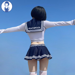 性感学院风校园服装纯欲制服套装清纯少女学生jk水手服女68人付款68