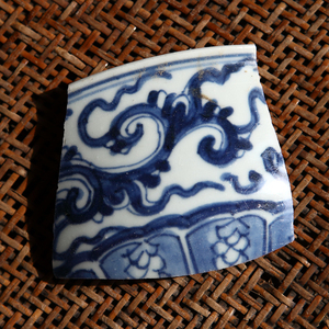 老青花瓷片