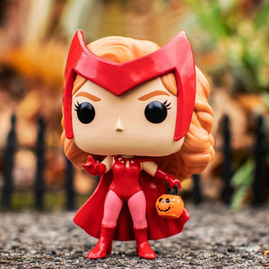 funko pop绯红女巫玩偶旺达漫威现货幻视收藏手办美剧动漫摆件pvc