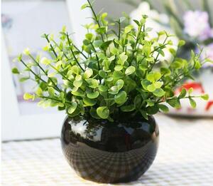 小清新绿植小盆栽仿真植物盆景书桌迷你装饰假花家居摆设新品