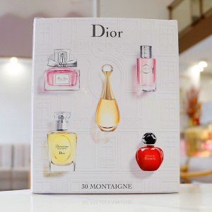 dior迪奥香水城堡五件套 真我花漾甜心表白情人节q版小样礼盒套装