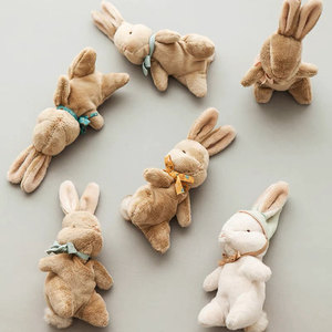 出口新生儿丹麦小兔子bunny毛绒玩具公仔玩偶宝宝可啃咬生日礼物