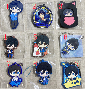 【日版现货】偶像梦幻祭 冰鹰北斗 橡胶挂件 q版 寿屋 扭蛋款