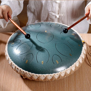 初学者灵空鼓梵音色明空鼓儿童13音无忧手碟鼓乐器tb27297828758