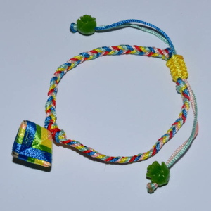 徐州曹氏香包-缠线五彩丝线粽子五彩绳红绳手链女男女手端午编绳