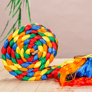 藏式五色金刚结汽车挂件车内挂件编绳车挂件吉祥结五彩结