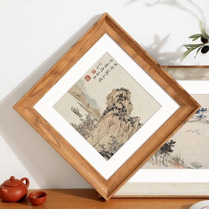 国画装裱画框正方形相框挂墙50字画书画十字绣剪纸33钻石画外框38