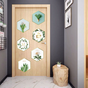 3d立体门贴纸门上遮丑贴画创意儿童房门装饰贴可爱房间布置墙贴画