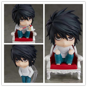 动漫模型手办现货 死亡笔记系列 1200#l q版粘土人pvc 可动换脸