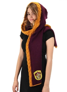 美国正版哈利波特巫师帽围巾校徽斯莱特林格兰芬多拉文克拉学院