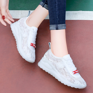 夏季小白旅游网鞋搭配牛仔裤裙子的女鞋呛口小辣椒周迅范冰冰同款