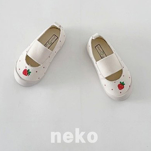 24韩国童鞋代购儿童布鞋neko春夏新款女童幼儿园宝宝草莓软底单鞋