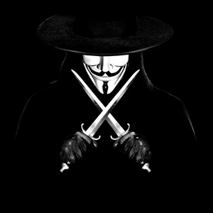 黑客匿名者面具