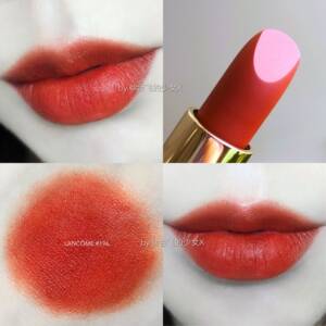 【现货】机场免税店lancome 兰蔻196 朱砂橘 胡萝卜色 显白脏橘色