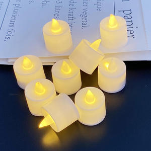 暖白色电池小蜡烛表白情人节日求婚房间 LED浪漫后备尾箱装饰布置