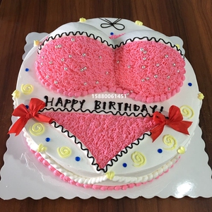 七夕恶搞怪男情趣蛋糕生日福州北京成都杭州深圳上海胸罩同城配送