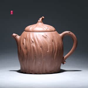 老王宜兴精品紫砂茶具虎兰堂李琴新品纯全手千叶壶原矿段泥包邮款