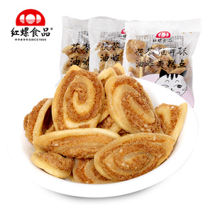 猫耳酥怀旧零食网红食品北京特产红螺食品400g锅巴芝麻猫耳朵休闲