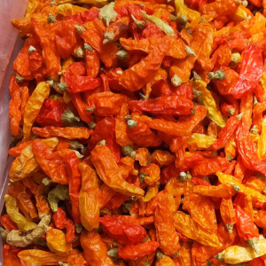 湖南新田特辣野山椒小米辣椒干辣椒巨辣500g农家手工晒制变态辣