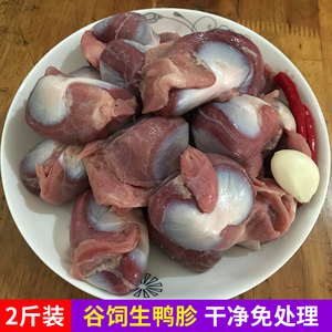 四川重庆火锅冰冻生鲜鸭胗鸭肫鸭胃鸭肚串串烧烤卤肉食材2斤