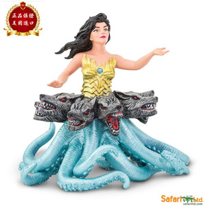 safari 美国正品 希腊神话 斯库拉 女海妖 公仔模型玩具 803429