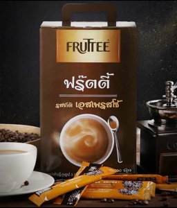 泰国原装进口果咖咖啡意式特浓速溶三合一咖啡粉100条礼盒包装