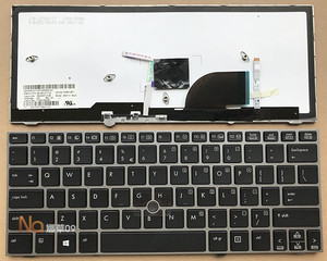 适用 惠普 HP EliteBook 2170 2170p笔记本键盘 带指点 背光 英文