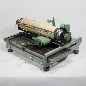 怀旧古董国产上海双鸽牌中文机械汉字打字机铅字活字印刷制版机