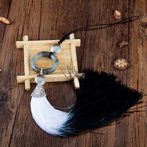 陈情令周边同款蓝曦臣裂冰萧穗蓝忘机吊坠禁步流苏挂件挂饰穗子