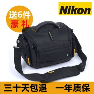 原装正品 尼康单肩相机包D5400 D7100 D800D300D90斜挎单反摄影包