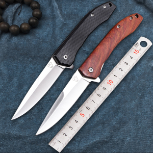 拆快递小型便携户外刀具 锋利防身折叠刀露营冷兵器随身水果小刀