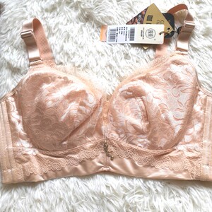 薄款调整磁疗～魔素80c杯文胸内衣无钢圈白色肤色蕾丝柔软透气